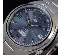 Montre pour homme Seiko 5 automatique cadran gris acier argenté SNK621K1