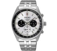 Montre pour homme Seiko Conceptual Chronograph Panda cadran blanc bracelet...