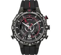 Montre pour homme Timex IQ Tide Temp Compass cadran noir bracelet en...