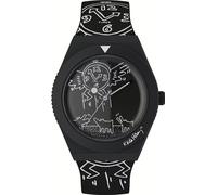Montre pour homme Timex Q X KEITH HARING SPECIAL EDT. Noir (Ø 38 mm)