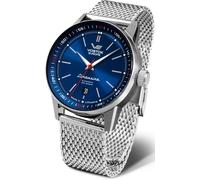 Montre pour homme VOSTOK EUROPE NH35A-560A687B classique bleu marine.