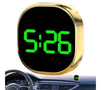 Montre pour voiture, petit tableau de bord numérique, horloge pour écran LCD clair, oroogio pour affichage LED compact, minuterie automatique portable | écran Optimisé Clarity Mini pour Rimor