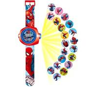 Montre projecteur 24 Figurines Spiderman Super héros, Spider-Man Montre electronique Enfant garçon, Projection Jouets, Projectio