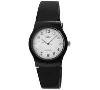 Montre Q&Q femme Ø 29mm analogique 3 BAR bracelet silicone noir