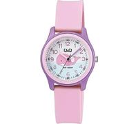 Montre Q&Q pour enfants avec bracelet en silicone, motif baleine, 10 ATM