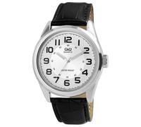 Q&Q Hommes Analogique Quartz Montre avec Bracelet en Simili Cuir Q266J304Y