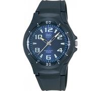 Montre Q&Q pour homme avec bracelet en silicone, 10 bar