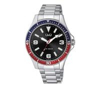 Montre - Q&Q - QB64J205Y - Quartz - Analogique - Acier inoxydable - 5 ATM