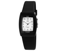 Montre Q&Q unisexe avec bracelet en plastique, étanche à 10 bars