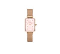 Montre Quadro Bezel Mesh Pink Mop Rose Gold