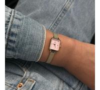 Montre Quadro Mini Evergold Blush Gold