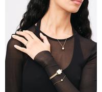 Montre Quadro Mini Lumine Bezel Evergold White Gold