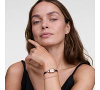 Montre Quadro Mini Reflection Rose Gold