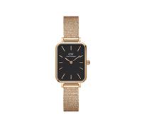 Daniel Wellington Montre Quadro 20x26 mm Acier inoxydable 316L double plaqué or rose