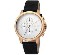 Montre Quartz Homme - ESPRIT - Course ES1G155L0035 - Noir - Cuir - Sport - Course à pied