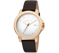 Montre Quartz Homme - ESPRIT - Layer ES1G160L0025 - Noir - Cuir - 3 Atm - Verre minéral - Analogique - Ronde
