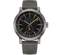 Montre Quartz Homme - Timberland Driscoll TDWGF2231003 - Acier inoxydable - Noir - Cuir Gris