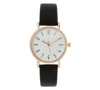 Montre Qüartz Femme - Mode 2025, Style Coréen Avec Bracelet Cuir | Montre Analogique Minimaliste Pour Filles & Femmes | Usage Quotidien, École, Bureau | Cadeau Saint-Valentin, Anniversaire, Élégant