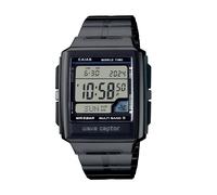 Montre radio-pilotée carrée rétro CAIAS | Synchronisation automatique de l'heure, étanche à 50 m, montre numérique multifonction pour homme blue-1