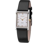 Regent Montre Femme Analogique Bracelet En Cuir Noir URF1301