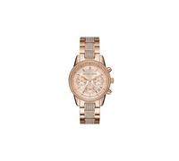 Montre Ritz de Michael Kors chronographe en acier inoxydable, doré rose