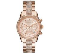 Montre Ritz de Michael Kors chronographe en acier inoxydable, doré rose Doré rose G