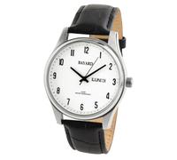 Montre ronde pour homme bracelet noir avec date Bayard Bons plans : Nouveauté