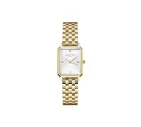 Rosefield Octagon XS Montre Femme - Bracelet Doré - Montre Femme avec Cadran Blanc - Acier Inoxydable - Résistante 3ATM - Luxe Élégant au Quotidien