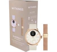 Montre santé WITHINGS ScanWatch 2 Rose Gold 38mm + bracelet milanese offert
