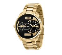 Montre - SECTOR NO LIMITS - R3253102026 - Dual Time - Acier PVD Or - 48mm Noir