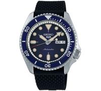 Seiko Montre 5 SRPD71K2 automatique sport silicone noire