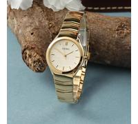 Montre Seiko à quartz pour femmes SUR552P1 en acier inoxydable doré