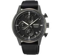 Seiko Montre Homme SSB393P1 - Analogique Quartz, Bracelet en silicone