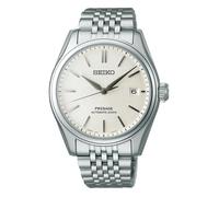 Montre - SEIKO - Présage automatique - Acier inoxydable - Cadran blanc - Étanchéité 10 Atm