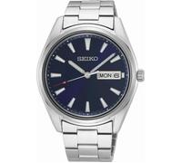 Montre - SEIKO - Seiko acier cadran bleu - Étanchéité 10 Atm - Mouvement à Quartz - Style classique