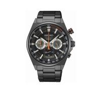 Montre - SEIKO - SPORT - Acier Noir - Boîtier Rond 41 mm - Analogique