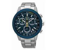Montre - Seiko - SSB207P1 - Chronographe - Quartz - Bleu - Acier