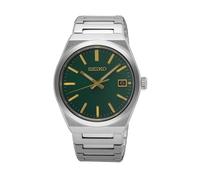 Seiko Montre homme SUR601P1 – Cadran vert – Quartz – Bracelet acier inoxydable