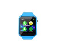 Montre Smart Watch Bluetooth 1,54 pouces pour enfants avec carte SIM TF pour Android (bleu)