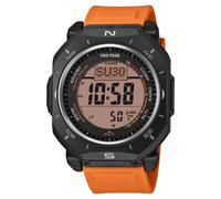 Montre Solaire CASIO PRO TREK PRG-69-4ER Silicone Orange Sub 100mt