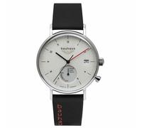 Bauhaus Classic Montre Homme Analogique Solaire avec Bracelet Cuir 2112-1