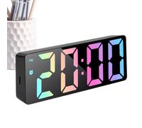 Montre sommeil paisible et intacte avec le fonctionnement silencieux de notre réveil numérique, offrant une expérience d'utilisation calme et confortable. Son fonctionnement silencieux n