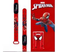 Montre Spiderman LCD Tactile + Sac Collector