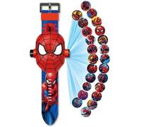 Montre Spiderman projecteur de 24 Figurines Super héros, Spider-Man Montre electronique Enfant garçon, Projection Spiderman Joue