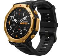 Amazfit T-Rex 3 Pro Montre Connectée Outdoor 48 mm, Écran AMOLED en Saphir, Lunette en Titane, GPS Double Bande, Cartes Hors Ligne, Lampe Intégrée, Autonomie 25 Jours, Smartwatch pour Android iPhone