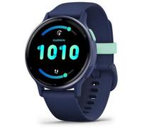 Garmin Vivoactive 5 3,05 cm (1.2 ) AMOLED Numérique 390 x 390 pixels Écran tactile Bleu Wifi GPS (satellite) - Neuf