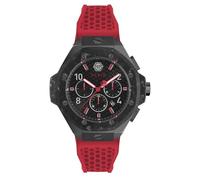 Montre sportive Philipp Plein - Hommes - PWPRA0724 - Bracelet en silicone rouge - Etanche 5 ATM