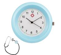 Montre stéthoscope Clipte - Chronomètre multifonction couleur macaron en couleur | Accessoire infirmier pratique | Examens des étudiants en cadeaux médicaux