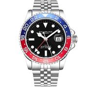 Montre - Stuhrling Original - 6488 - Acier Inoxydable - GMT - Étanche 10 ATM