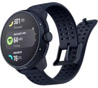 Montre connectée Suunto Race 36 mm Noir minuit avec bracelet silicone Bleu E